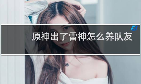 原神出了雷神怎么养队友