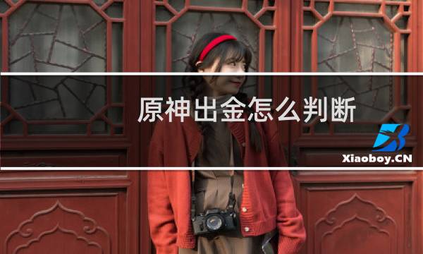 原神出金怎么判断