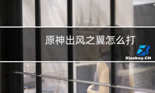 原神出风之翼怎么打