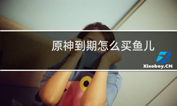 原神到期怎么买鱼儿