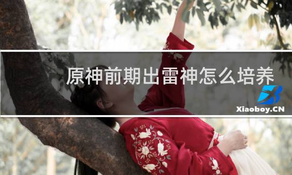 原神前期出雷神怎么培养