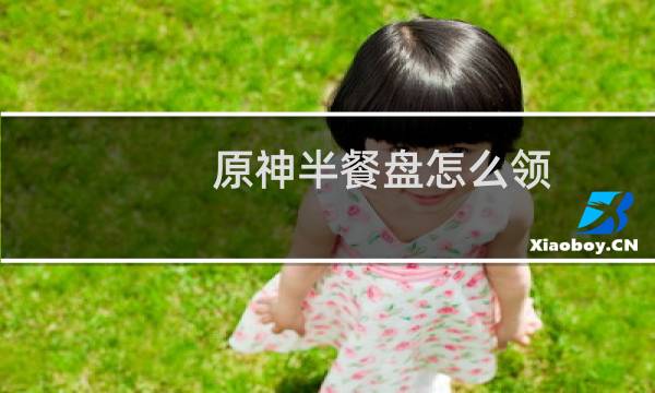 原神半餐盘怎么领