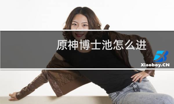 原神博士池怎么进