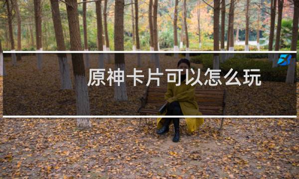 原神卡片可以怎么玩