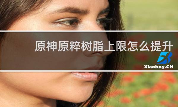 原神原粹树脂上限怎么提升