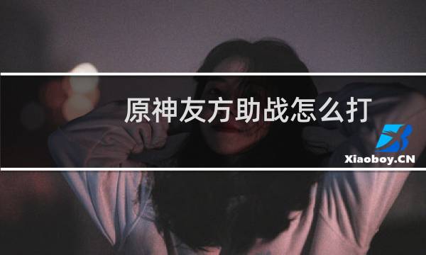 原神友方助战怎么打