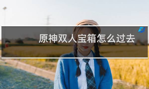 原神双人宝箱怎么过去