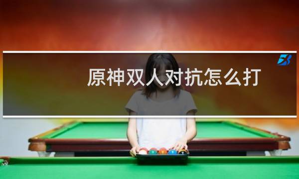 原神双人对抗怎么打