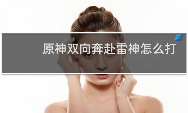 原神双向奔赴雷神怎么打