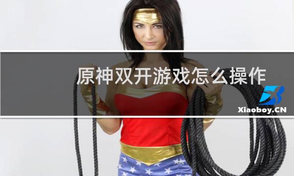 原神双开游戏怎么操作