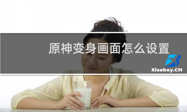 原神变身画面怎么设置