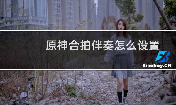 原神合拍伴奏怎么设置