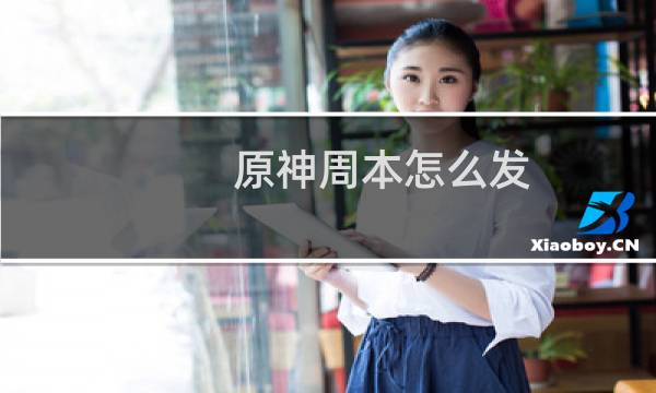 原神周本怎么发