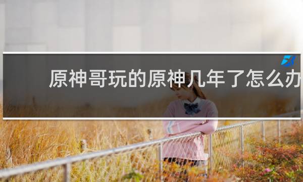 原神哥玩的原神几年了怎么办