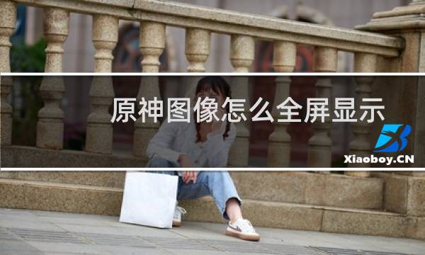 原神图像怎么全屏显示
