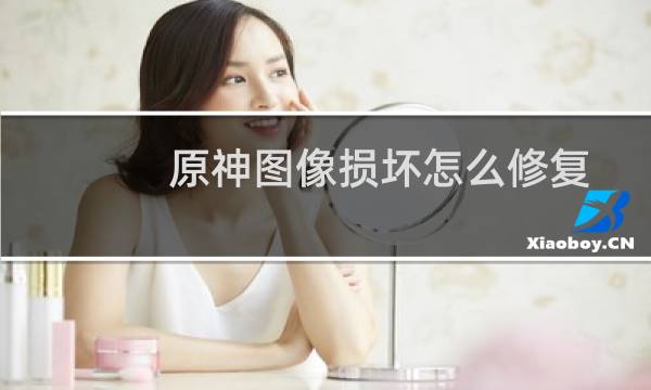 原神图像损坏怎么修复