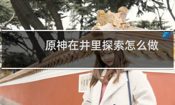 原神在井里探索怎么做