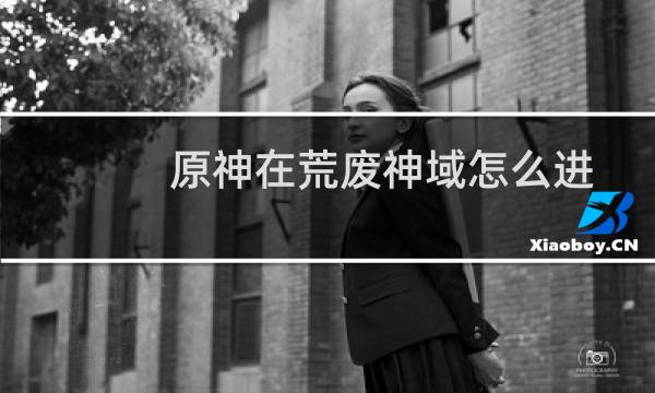 原神在荒废神域怎么进
