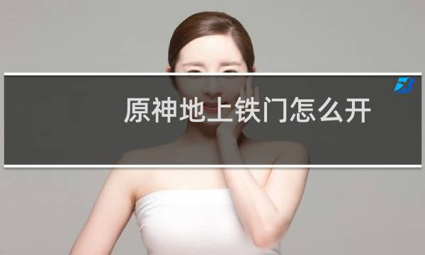 原神地上铁门怎么开