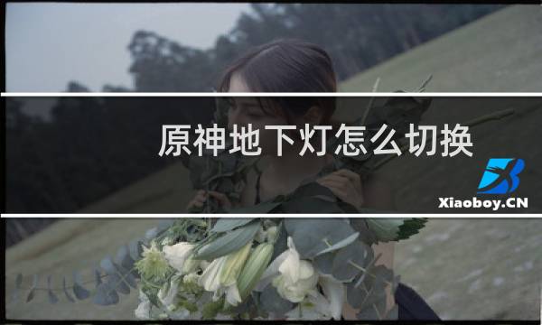 原神地下灯怎么切换