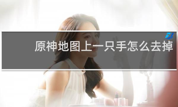 原神地图上一只手怎么去掉
