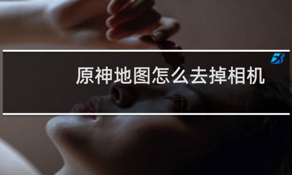 原神地图怎么去掉相机