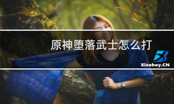 原神堕落武士怎么打