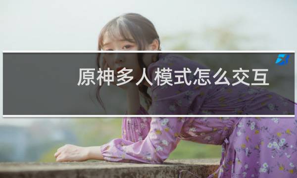 原神多人模式怎么交互
