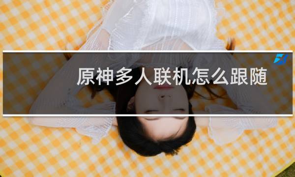 原神多人联机怎么跟随