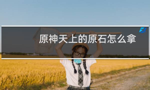 原神天上的原石怎么拿