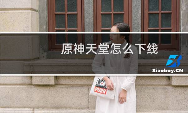 原神天堂怎么下线