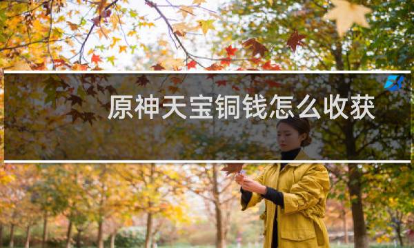 原神天宝铜钱怎么收获