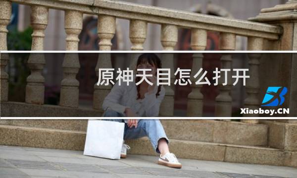 原神天目怎么打开