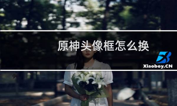 原神头像框怎么换