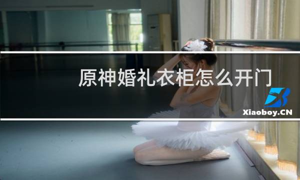 原神婚礼衣柜怎么开门