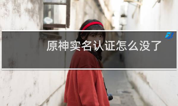 原神实名认证怎么没了