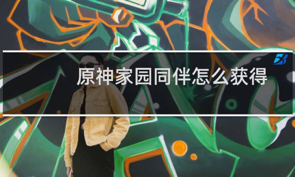 原神家园同伴怎么获得