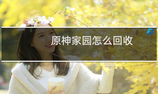 原神家园怎么回收