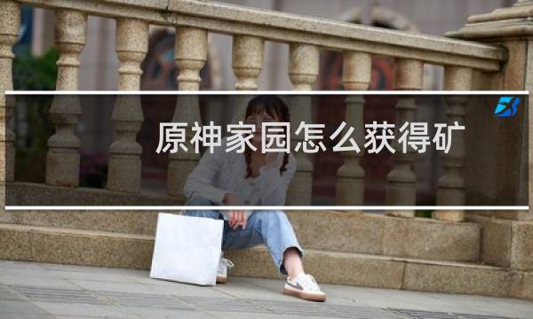 原神家园怎么获得矿