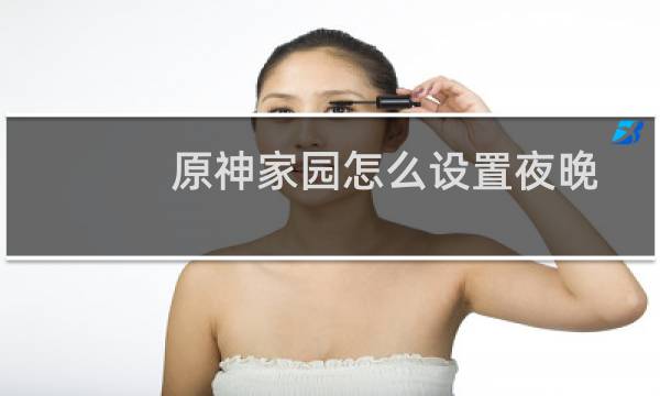 原神家园怎么设置夜晚