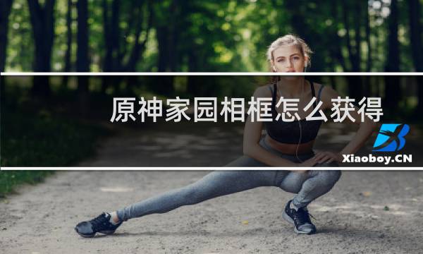 原神家园相框怎么获得
