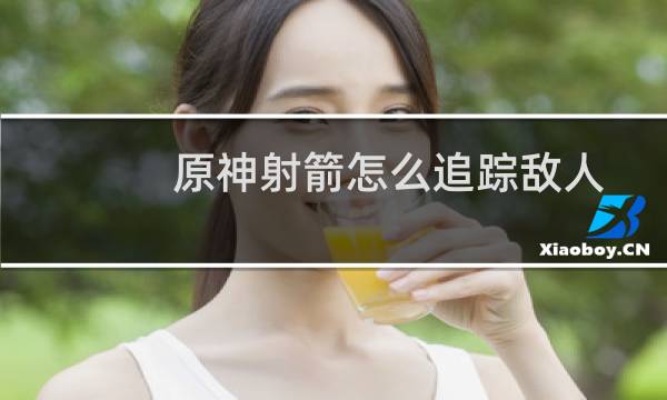 原神射箭怎么追踪敌人
