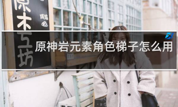 原神岩元素角色梯子怎么用