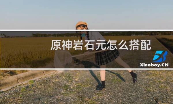 原神岩石元怎么搭配