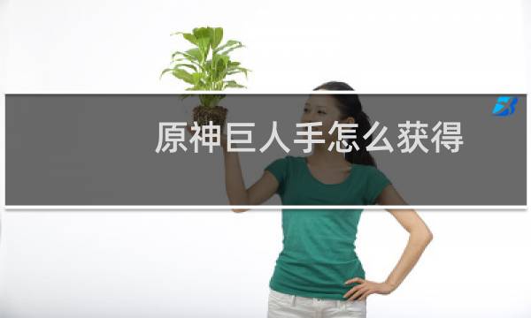 原神巨人手怎么获得