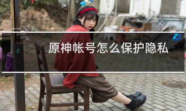 原神帐号怎么保护隐私