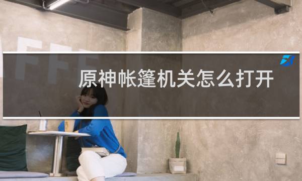 原神帐篷机关怎么打开