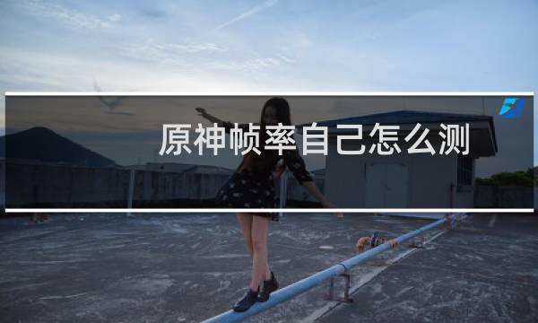 原神帧率自己怎么测