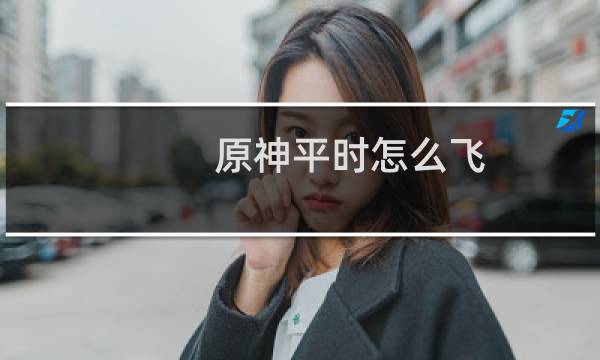 原神平时怎么飞