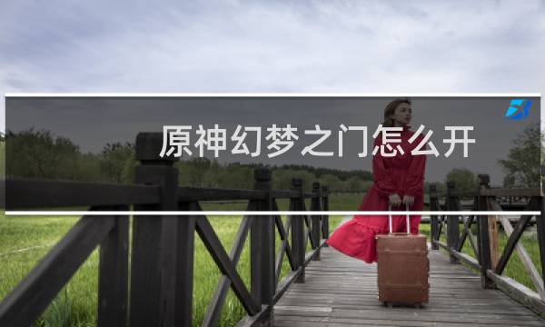 原神幻梦之门怎么开